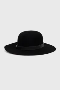 Vlnený klobúk Patrizia Pepe čierna farba, vlnený #242293