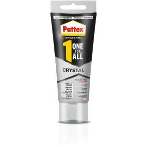 PATTEX ONE FOR ALL CRYSTAL - Číre montážne lepidlo 0,09 kg