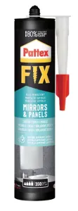 PATTEX FIX MIRROR & PANELS - Lepidlo na zrkadlá a panely 0,44 kg