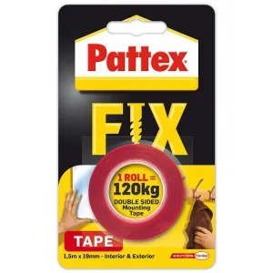 PATTEX TAPE - Montážna páska do 120 kg 1,5m x 19mm
