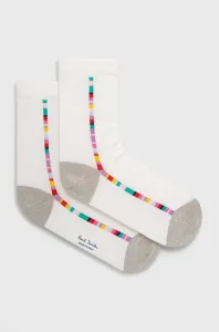 Ponožky Paul Smith dámske, biela farba #235588