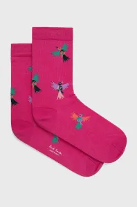 Ponožky Paul Smith dámske, ružová farba #235587