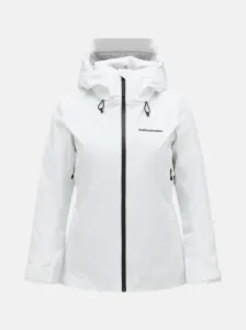 Bunda Peak Performance W Anima Jacket Biela S #8520493