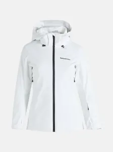 Bunda Peak Performance W Anima Jacket Biela Xs #3784151