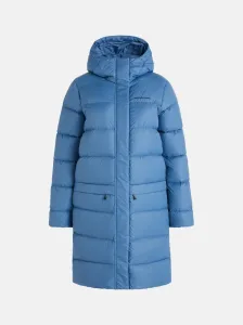 Kabát Peak Performance W Frost Down Coat Modrá Xl