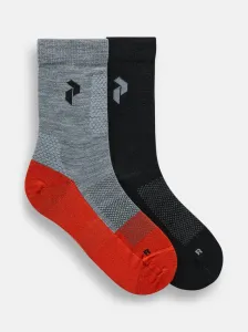 Ponožky Peak Performance Hiking Sock 2-Pack Čierna 37/39