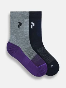 Ponožky Peak Performance Hiking Sock 2-Pack Modrá 37/39
