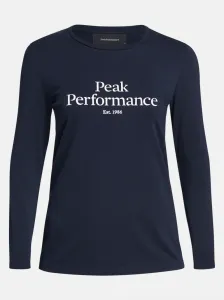 Tričko Peak Performance W Original Ls Modrá S