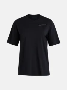 Tričko Peak Performance W R&D Print T-Shirt Čierna S #3778163