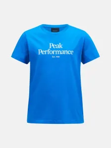 Tričko Peak Performance Jr Original Tee Modrá 130