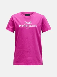 Tričko Peak Performance Jr Original Tee Ružová 170