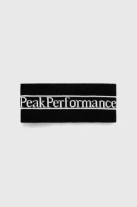 Čelenka Peak Performance Pow Headband Čierna None