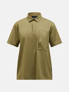 Polokošeľa Peak Performance M Pocket Polo Zelená L