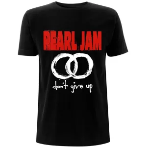 Pearl Jam tričko Don't Give Up Čierna XXL
