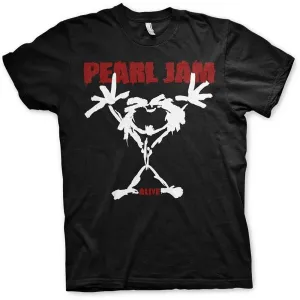 Pearl Jam tričko Stickman Čierna S
