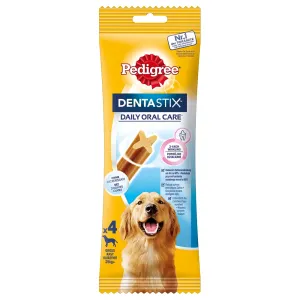 Pedigree Denta Stix každodenná starostlivosť o zuby - 4 ks Large (154 g) - pre veľké psy (>25 kg)