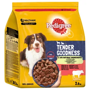 Pedigree Tender Goodness s hovädzím - 2,6 kg