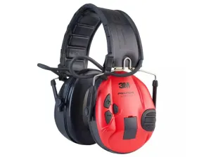 Elektronická ochranná sluchátka 3M® PELTOR® SportTac™ Slimline – Černá / červená (Farba: Čierna / červená) #5805345