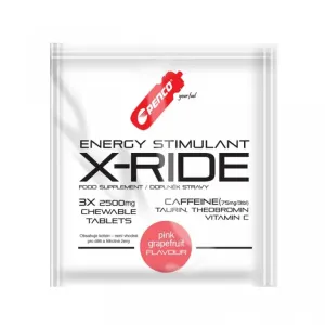 Penco X-ride Ružový grep žuvacie tablety 3 ks