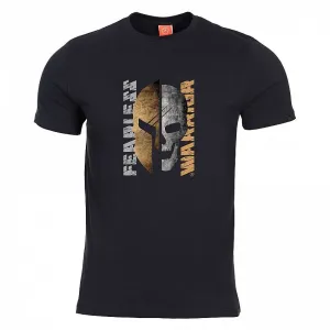 Pánske tričko Fearless Warrior Pentagon® – Čierna (Farba: Čierna, Veľkosť: L)