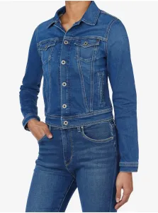 Blue Women's Denim Jacket Pepe Jeans Core - Women #639940