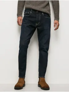 Dark Blue Men's Straight Fit Jeans Callen Crop Jeans Jeans Jeans Jeans - Men #655189