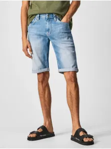 Rifľové krátke nohavice Pepe Jeans Cash Short pánske, #683080