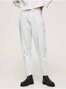 Straight fit pre ženy Pepe Jeans - biela #6386910