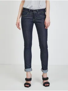 Dark Blue Women's Slim Fit Pepe Jeans - Women #669100