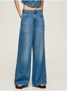 Flared, Bootcut pre ženy Pepe Jeans - modrá #6386879