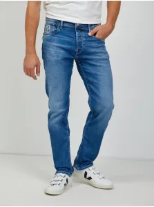 Modré pánske straight fit Pepe Jeans Hatch Reclaim #642047