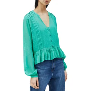 Pepe Jeans dámska košeľa Farba: Zelená, Veľkosť: XS