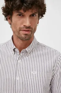 Bavlnená košeľa Pepe Jeans pánska, slim, s golierom button-down #9081465