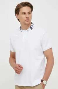 Bavlnené polo tričko Pepe Jeans biela farba, s potlačou #8658848