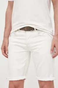 Bavlnené šortky Pepe Jeans Callen béžová farba
