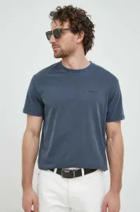 Bavlnené tričko Pepe Jeans Jacko tmavomodrá farba, s potlačou