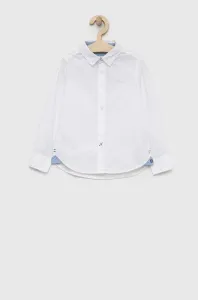Detská bavlnená košeľa Pepe Jeans biela farba #8406230