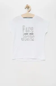 Detské bavlnené tričko Pepe Jeans biela farba, #7480153