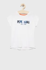 Biele tričká Pepe Jeans
