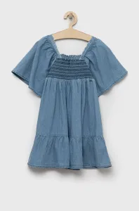 Dievčenské rifľové šaty Pepe Jeans Bay mini, áčkový strih