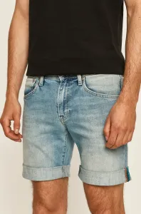 Pepe Jeans - Rifľové krátke nohavice Cane #161913