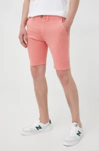 Šortky Pepe Jeans Mc Queen Short pánske, oranžová farba, #228720