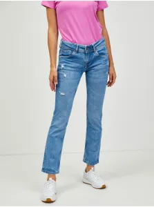 Blue Women's Slim Fit Jeans Jeans Saturn - Women