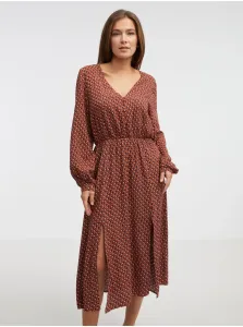 Brown Women's Patterned Dress Pepe Jeans Curry - Women's #8382740