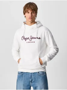 White Men's Sweatshirt Pepe Jeans George - Men #716045