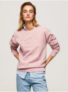 Pink Womens Sweatshirt Pepe Jeans Loreta - Women
