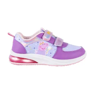 SPORTY SHOES PVC SOLE WITH LIGHTS PEPPA PIG #8226687