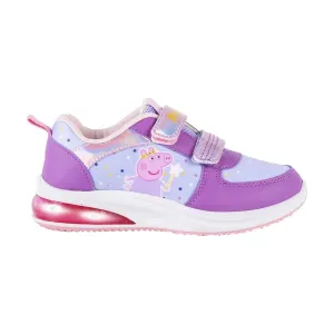 SPORTY SHOES PVC SOLE WITH LIGHTS PEPPA PIG #8226688