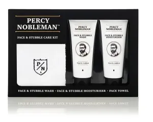 Percy Nobleman Pánska darčeková súprava starostlivosti o pleť a bradu (Face & Stubble Care Kit)