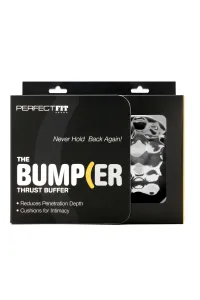 Perfect Fit The Bumper - sada krúžkov na semenníky a penis - čierna (2 kusy)
